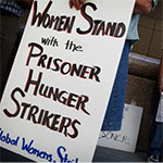 Support to prisoners on strike