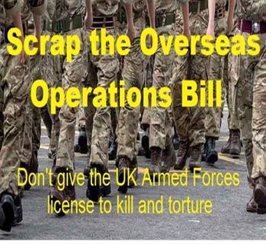 Scrap the Overseas Operations Bill