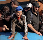 migrants in greece